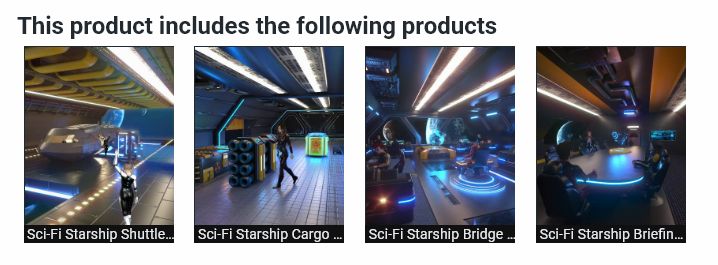  Sci-Fi Starship Bundle скачать